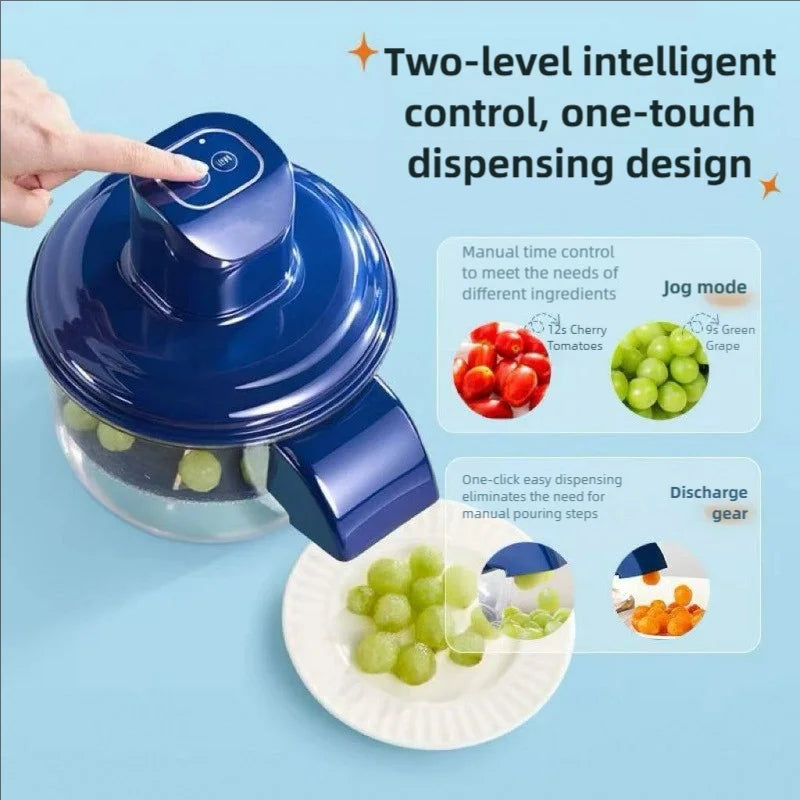 TINSOL Electric Fruit and Vegetable Peeler Automatic Small Fruit Peeling Tool Smart Grape Peeler Kitchen Peeling Gadget
