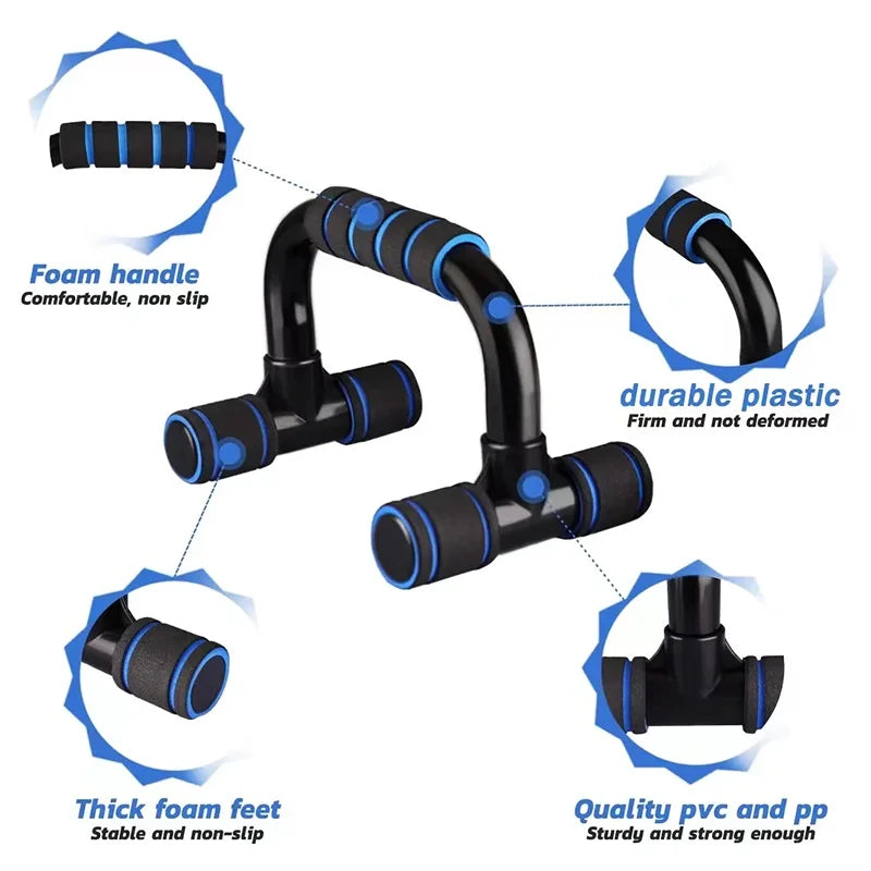 Non-slip Push Up Stand Home Fitness Power Rack Gym Handles Pushup Bars Exercise Arm Chest Muscle Training Bodybuilding Equipment