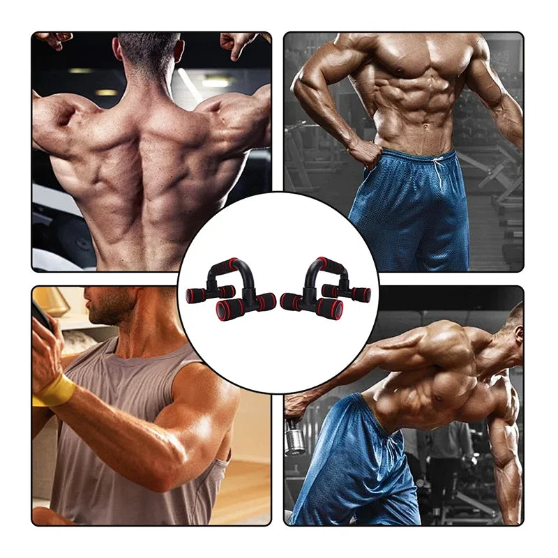 Non-slip Push Up Stand Home Fitness Power Rack Gym Handles Pushup Bars Exercise Arm Chest Muscle Training Bodybuilding Equipment